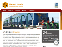 Tablet Screenshot of honestac.com